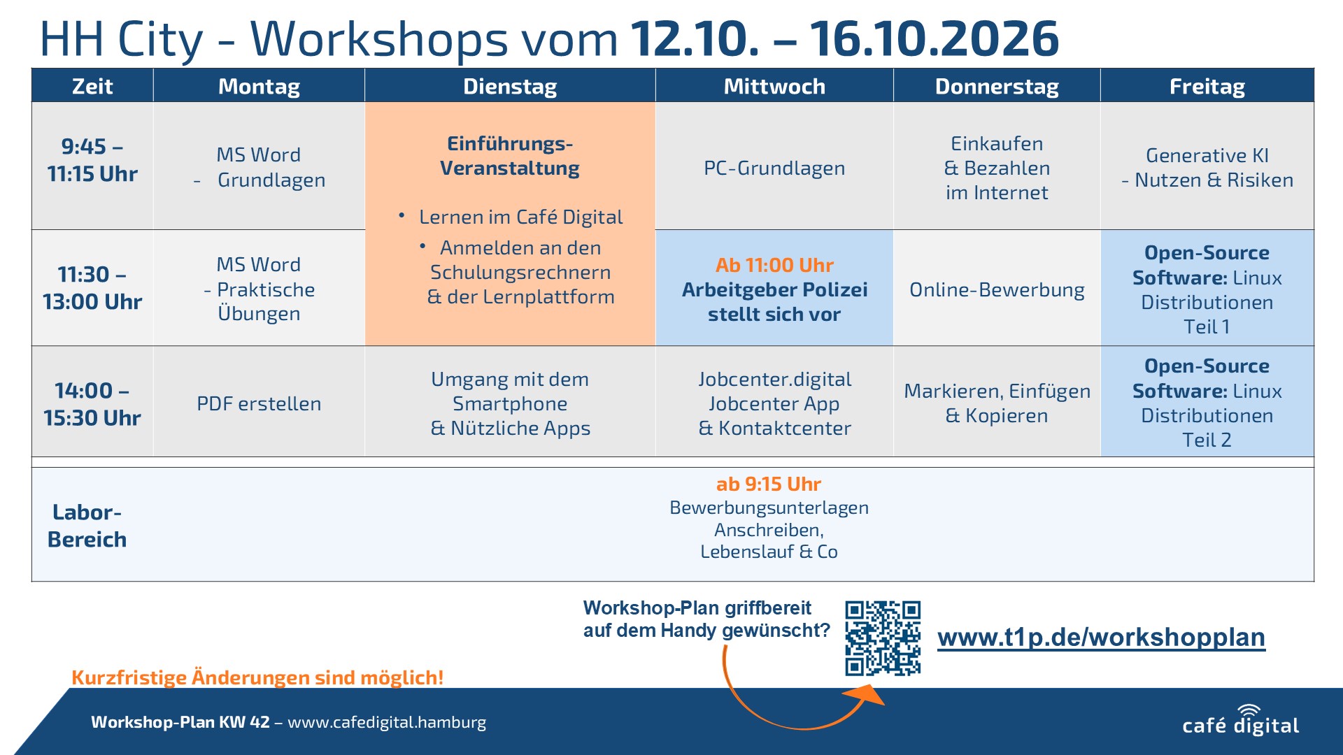 KW42 (12.10. – 16.10.)_Wochenplan HHCity_neu_WEB KW42 (12.10. – 16.10.) Wochenplan HHCity